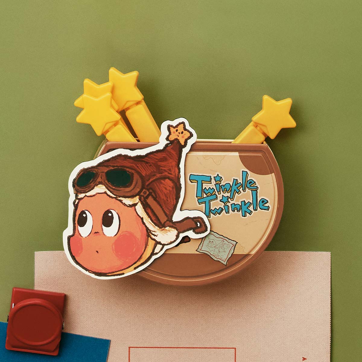 Twinkle Twinkle Be a Little Star Series-Magnetic Sealing Clip