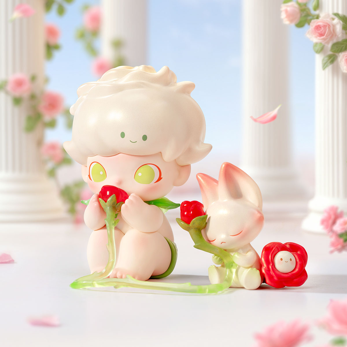 DIMOO Whisper of the Rose Figure - POP MART (Thailand)