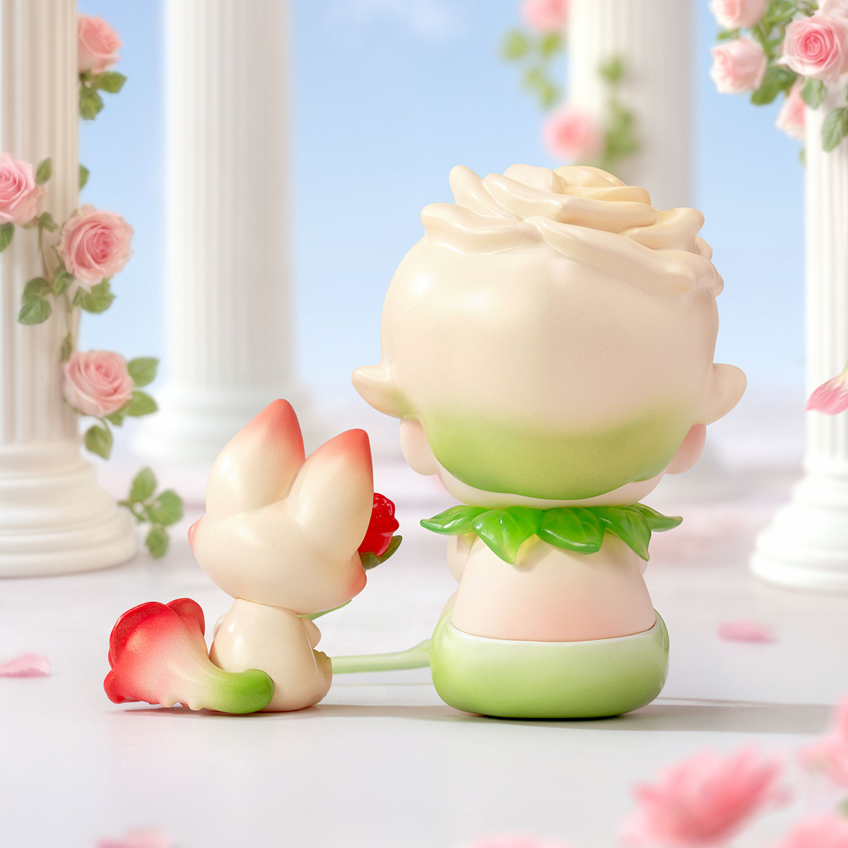 DIMOO An Enchanted Rose フィギュアセット　ディムー DIMOO Whisper of the Rose Figure - POP MART (Thailand)