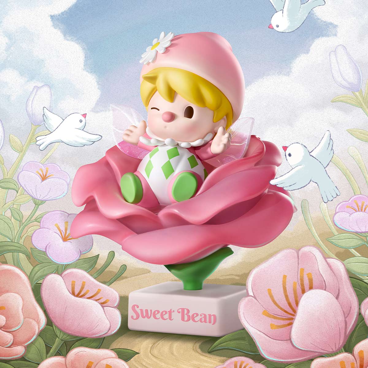 Sweet Bean Flower Fairy Figurine - POP MART (Thailand)