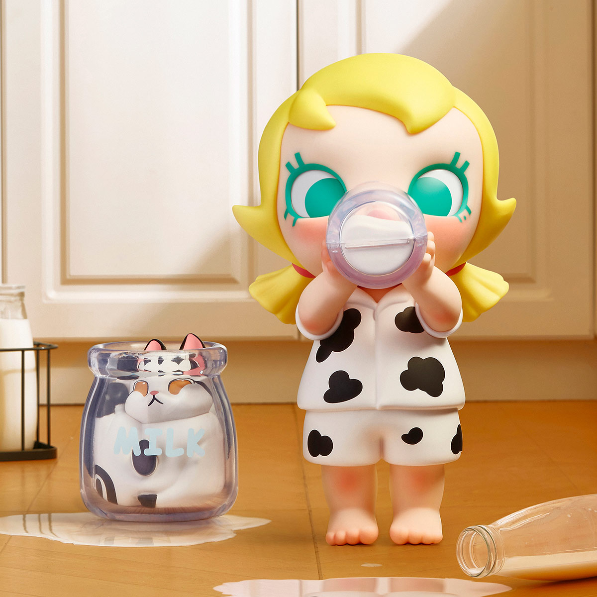 Baby Molly & Baby Tabby Series Figures - POP MART (United