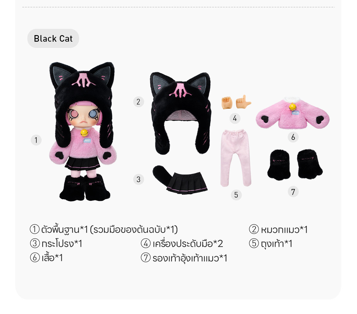 MOLLY Peekaboo 1/8 Action Figure - POP MART (Thailand)