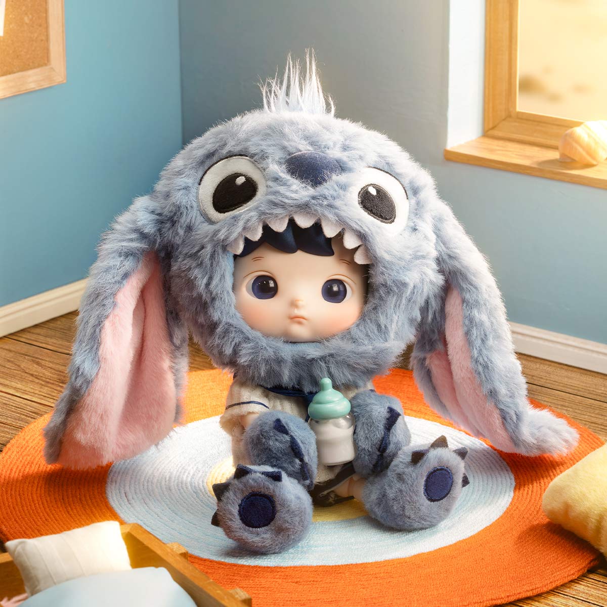 POPMART HACIPUPU STITCH 1/8アクションフィギュア HACIPUPU STITCH 1/8 Action Figure - POP MART (Thailand)