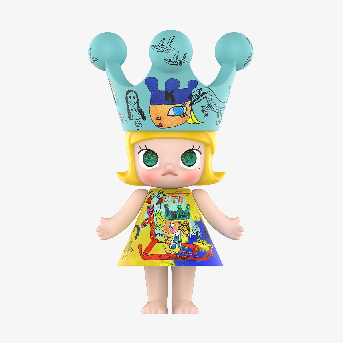 小物・アクセサリー MEGA  MOLLY 400% Childishness MEGA ROYAL MOLLY 400% Childishness - POP MART (Thailand)