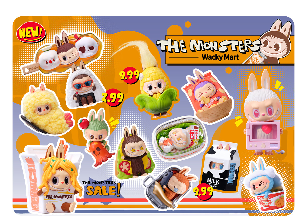 【POPMART】 THE MONSTERS Wacky Mart フィギュア THE MONSTERS Wacky Mart Series Figures - POP MART (Thailand)
