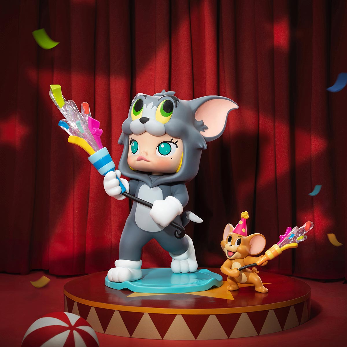 MOLLY × TOM & JERRY Figurine - POP MART (Thailand)