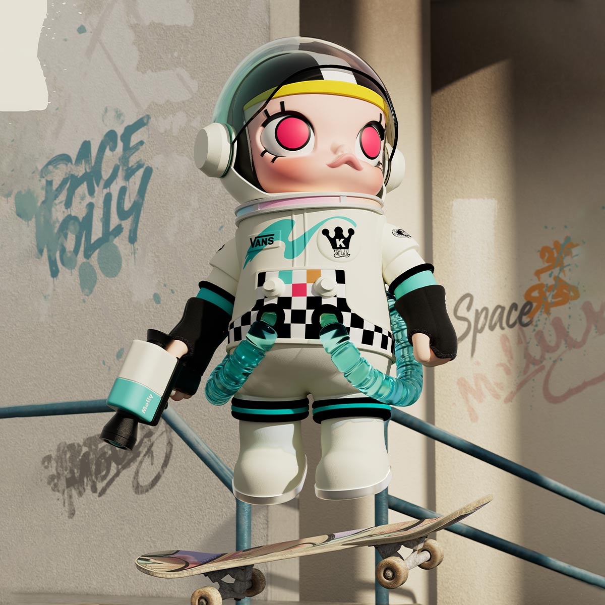 新品2個★POPMART MEGA SPACE MOLLY 400% VANS POP MART MEGA COLLECTIONS MEGA SPACE MOLLY 400% VANS | eBay