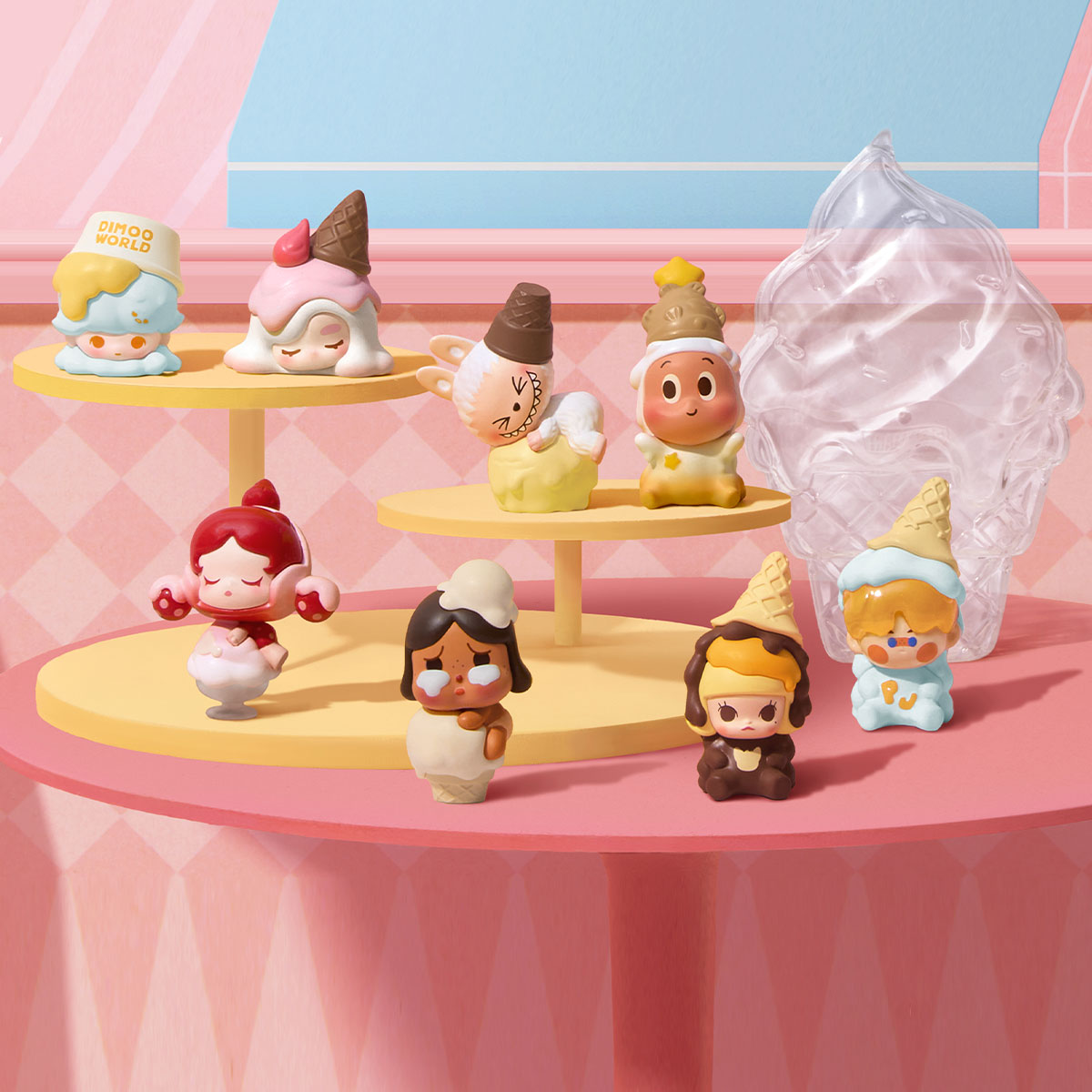 POP BEAN Ice Cream シリーズ ボックスセット POP BEAN Ice Cream Series Box Set - POP MART (Thailand)