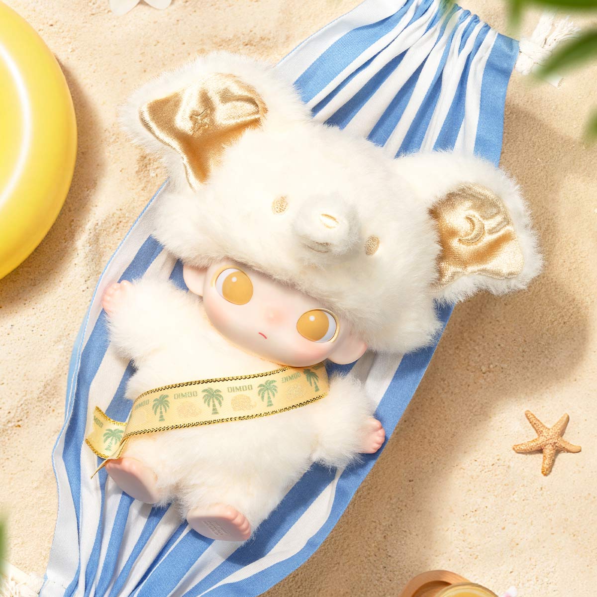 DIMOO ELEPHANT IN MOONLIGHTキーホルダー付きぬいぐるみ 🌙 Dimoo Elephant in Moonlight has arrived! Exclusive