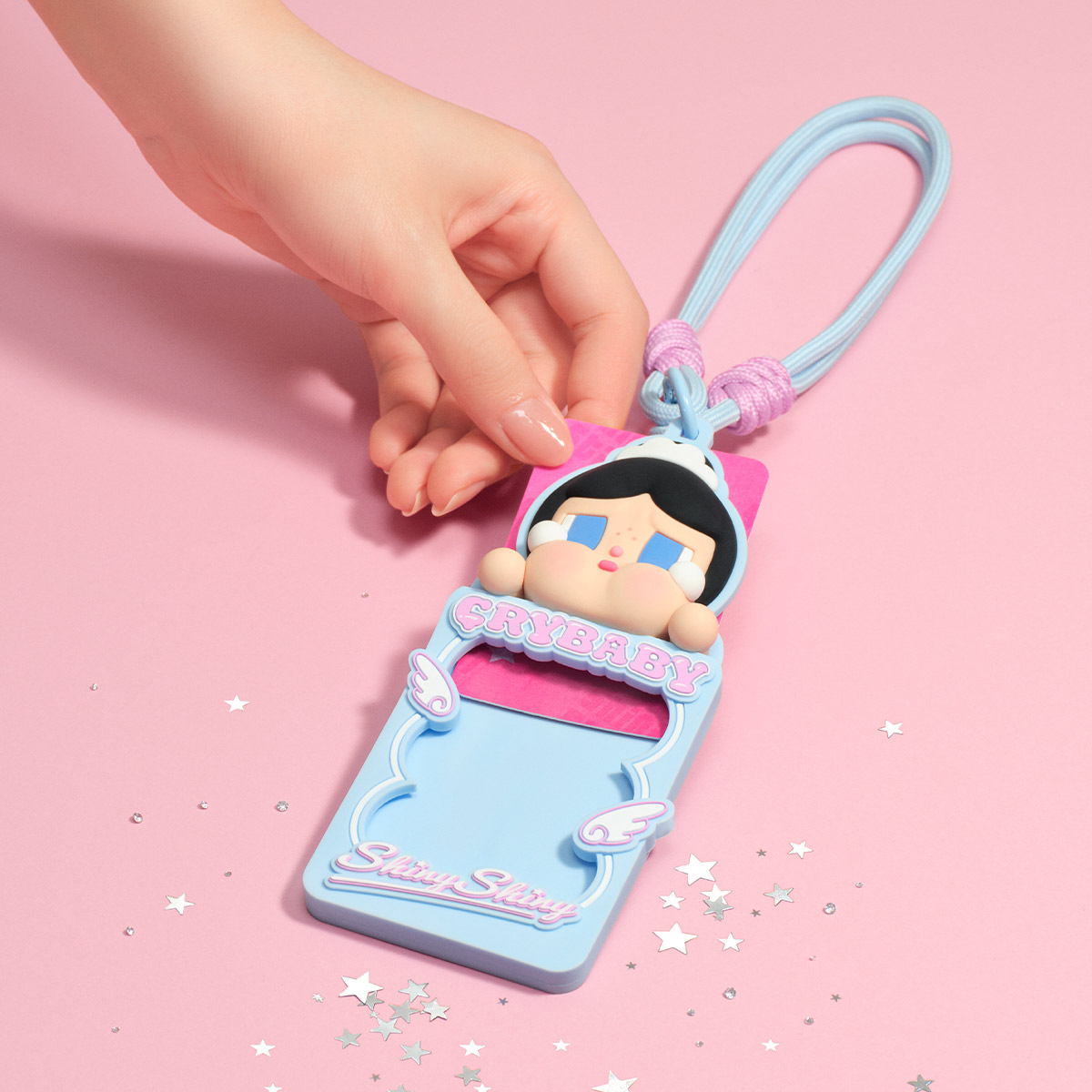 CRYBABY SHINY SHINY SERIES-Card Holder Blind Box - POP MART (Thailand)