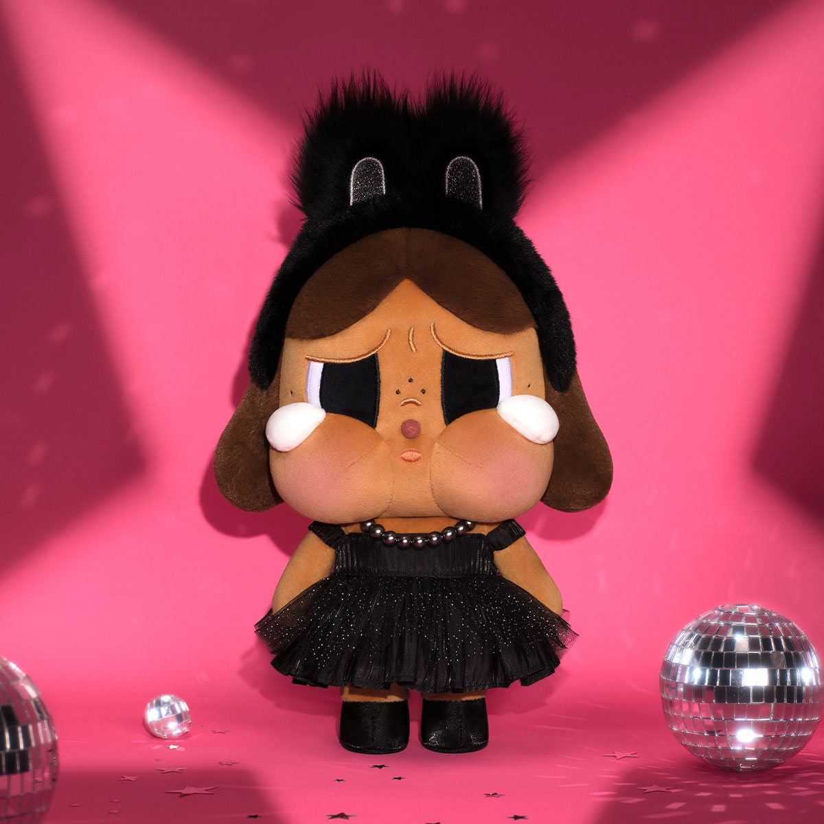 CRYBABY SHINY SHINY SERIES-Plush Doll (Black) - POP MART