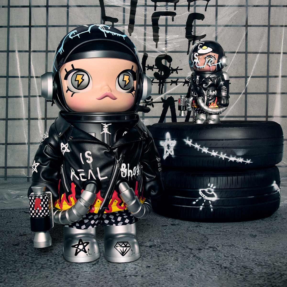 MEGA SPACE MOLLY 1000% Trevor Andrew 2.0 - POP MART (Thailand)