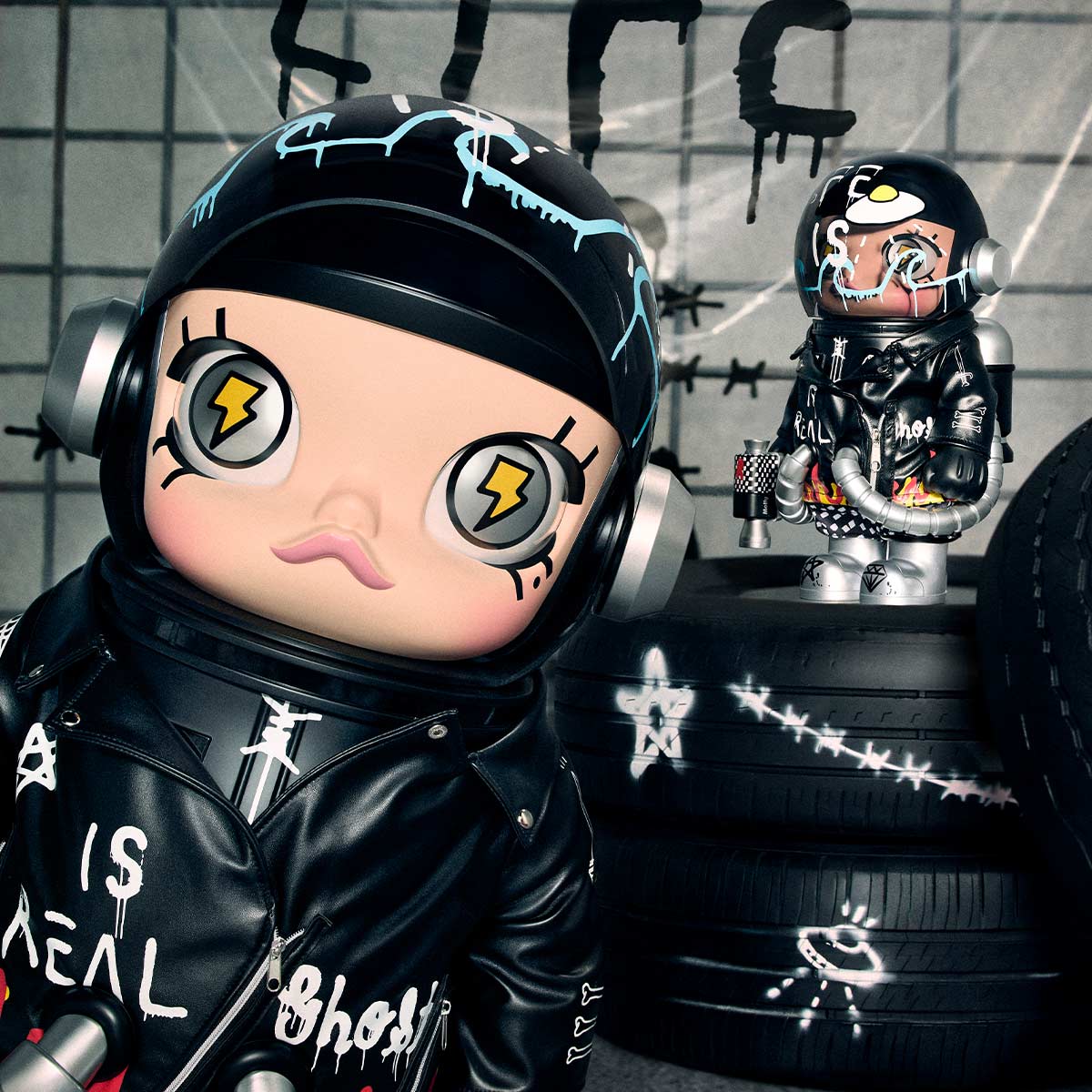 MEGA SPACE MOLLY 1000% Trevor Andrew 2.0 - POP MART (Thailand)