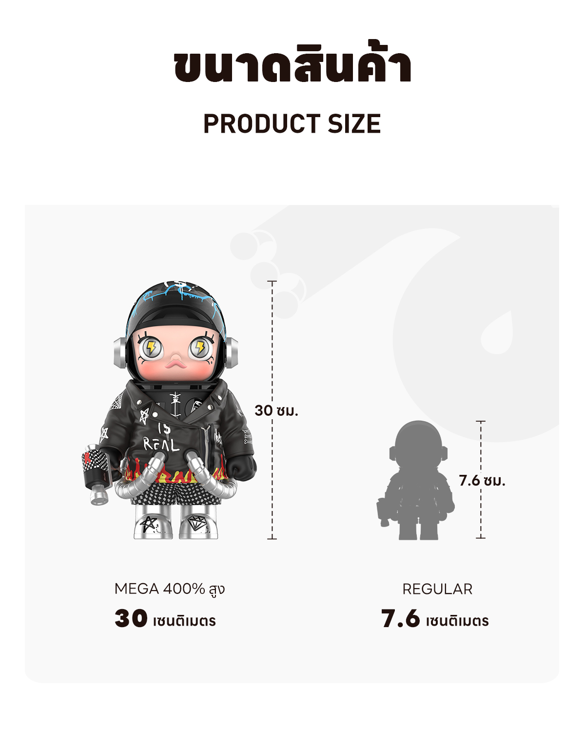 MEGA SPACE MOLLY 400% Trevor Andrew - POP MART (Thailand)