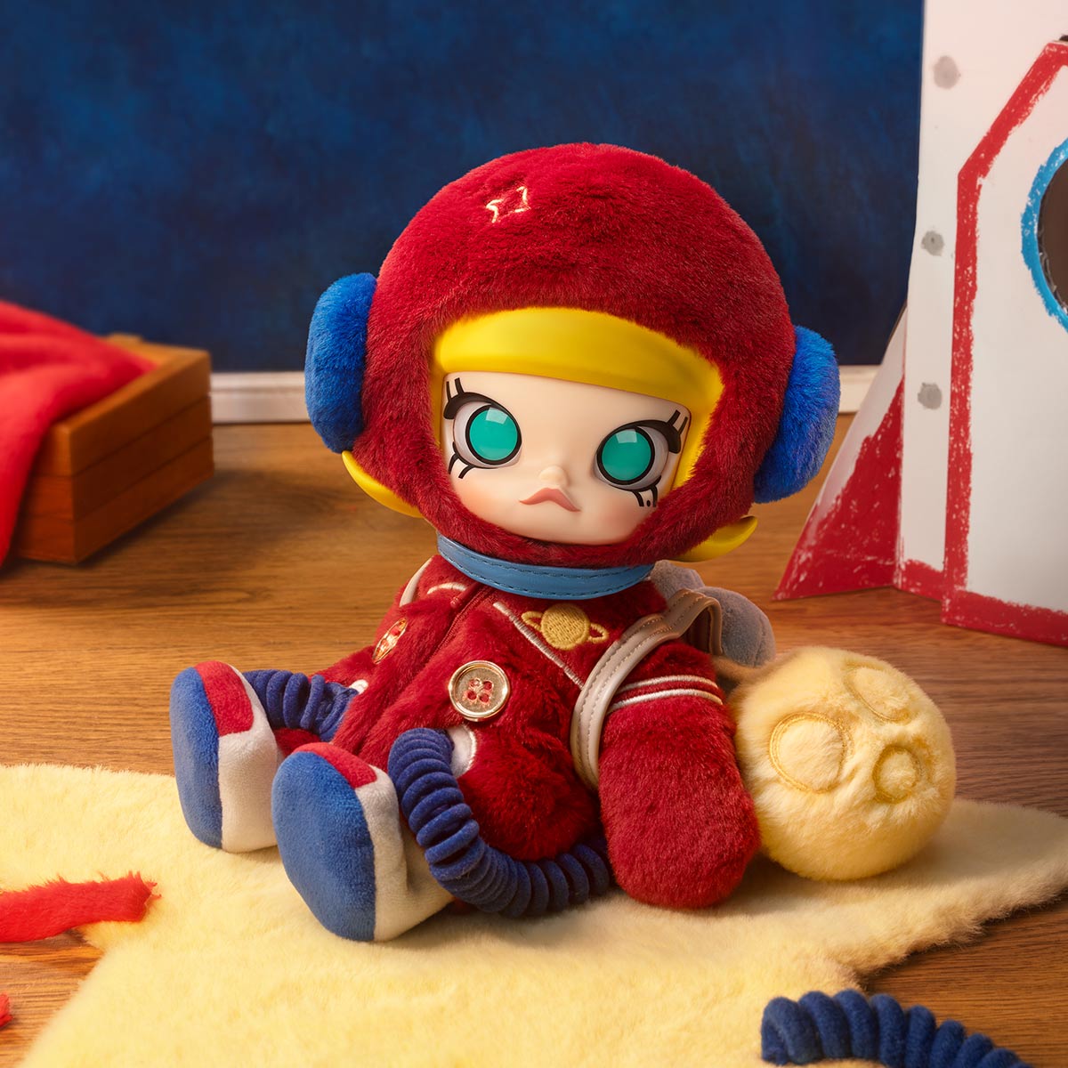 POP MART Molly Hello Moon アクションフィギュア MOLLY Hello, Moon 1/8 Action Figure - POP MART (Thailand)