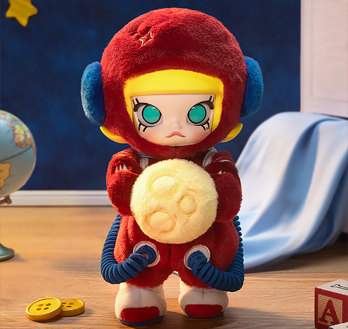 POP MART Molly Hello Moon フィギュア MOLLY Hello, Moon 1/8 Action Figure - POP MART (Thailand)