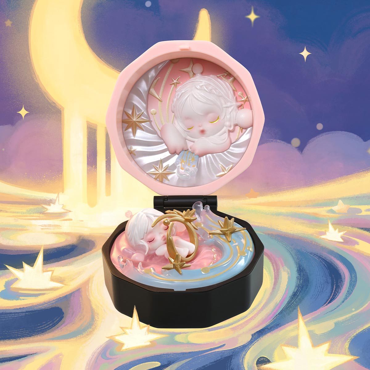 Romantic Ring Box シリーズ4シーンセット Romantic Ring Box Series 4 Scene Sets - POP MART (Thailand)