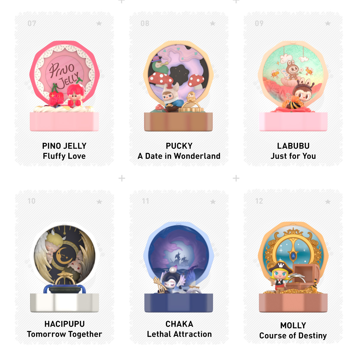 Romantic Ring Box Series 4 Scene Sets - POP MART (Thailand)