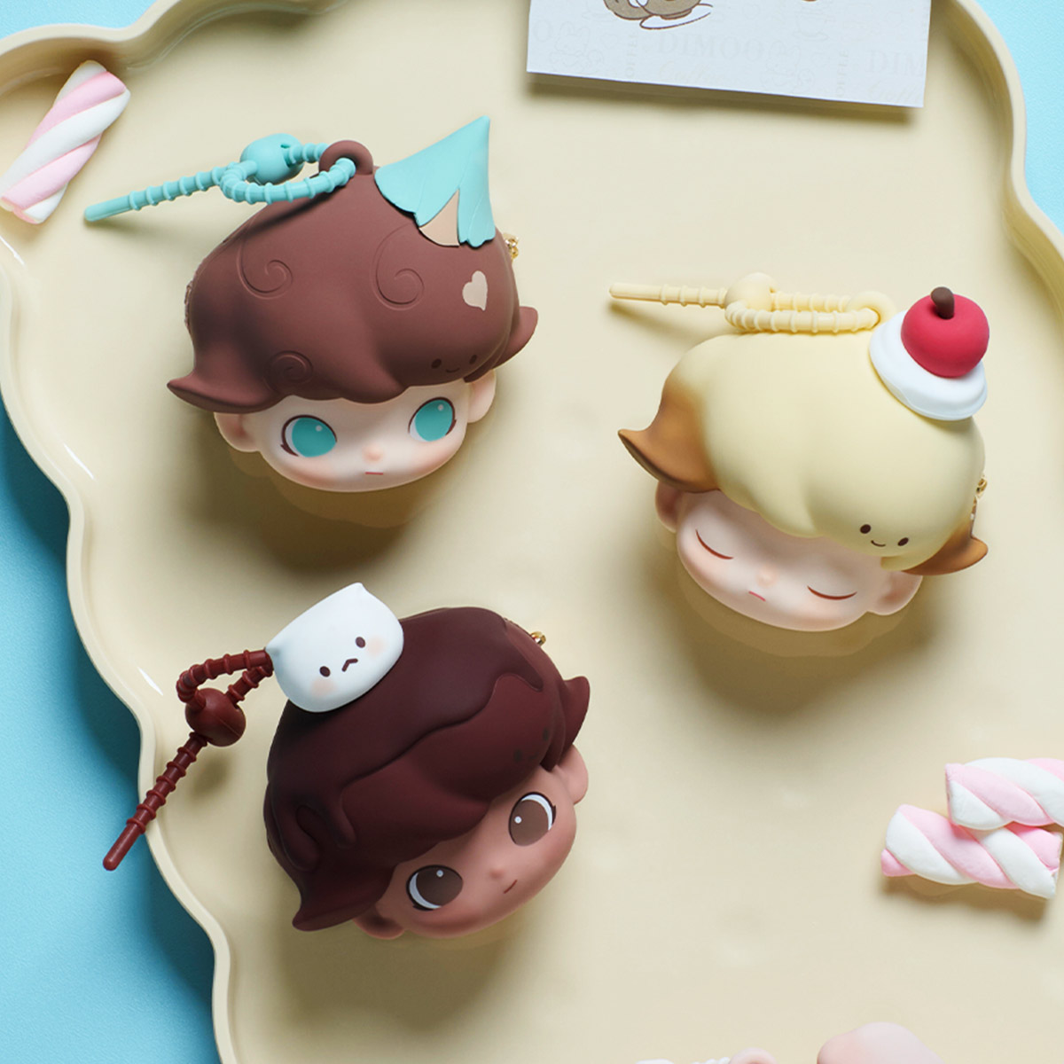 DIMOO Crush on Coffee イヤホンケース アソートボックス DIMOO Crush on Coffee Series-Earphone Case Blind Box - POP MART