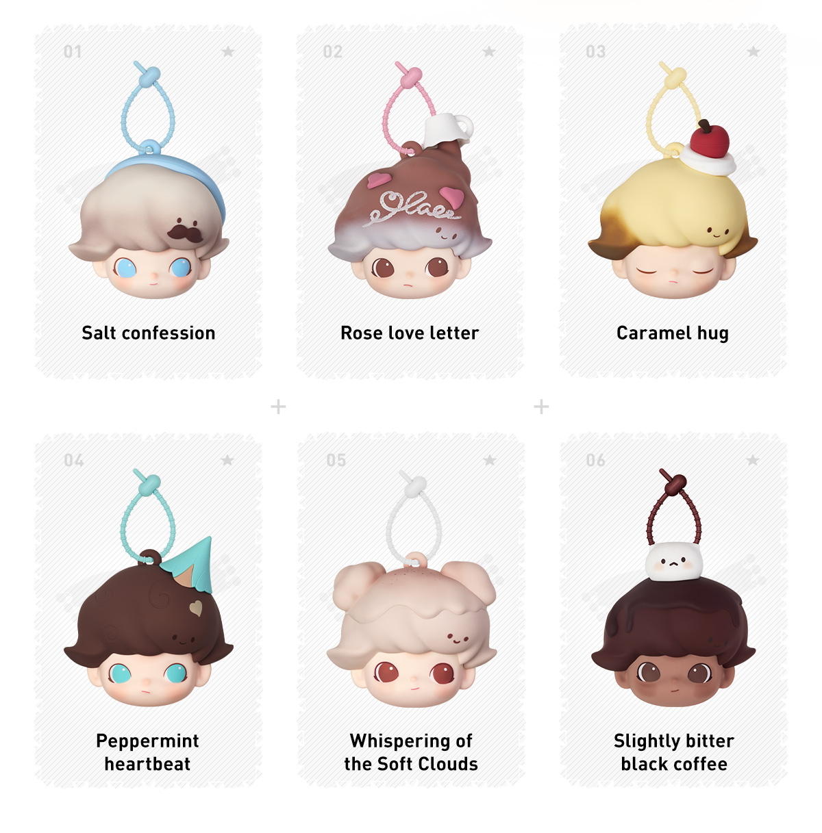 DIMOO Crush on Coffee イヤホンケース　小物ポーチ DIMOO Crush on Coffee Series-Earphone Case Blind Box - POP MART