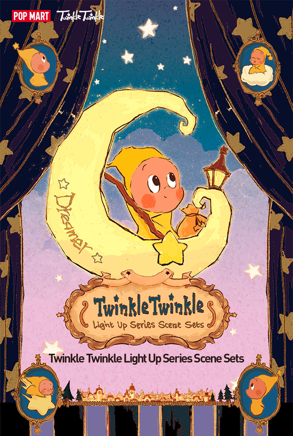 Twinkle Twinkle Light Up Series Scene Sets - POP MART (Thailand)