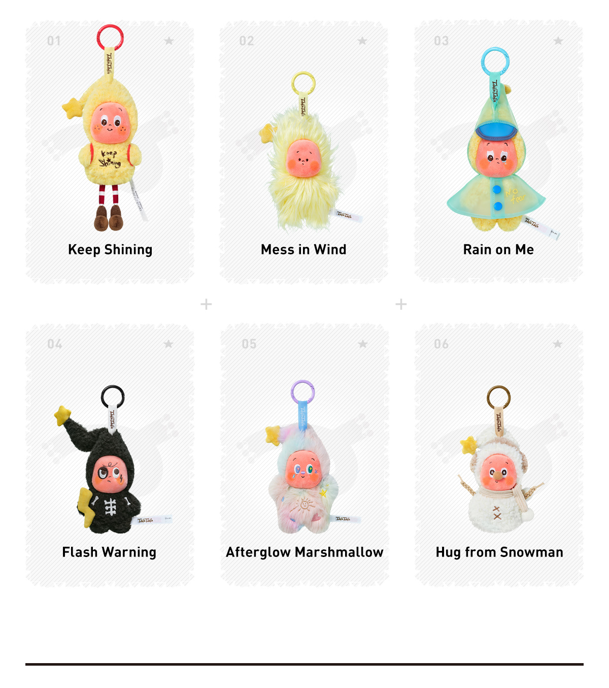 ぬいぐるみ Twinkle twinkle sweet dreams forecast Twinkle Twinkle Sweet Dreams Forecast Series-Plush Pendant