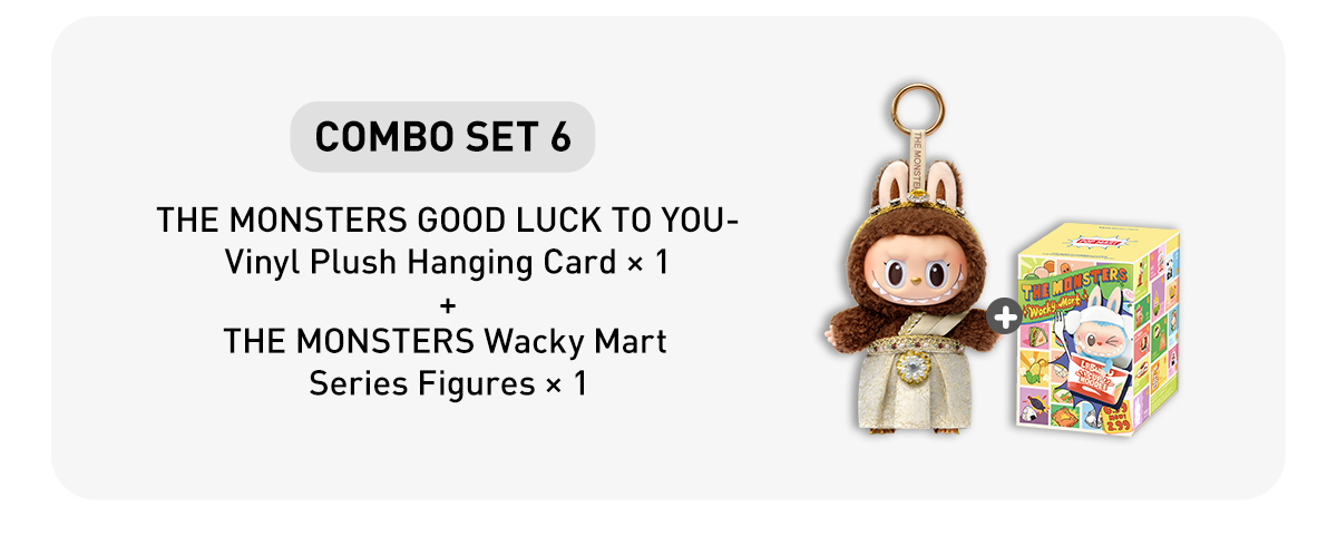 LABUBU GOOD LUCK TO YOU-Vinyl Plush Doll Pendant - POP MART
