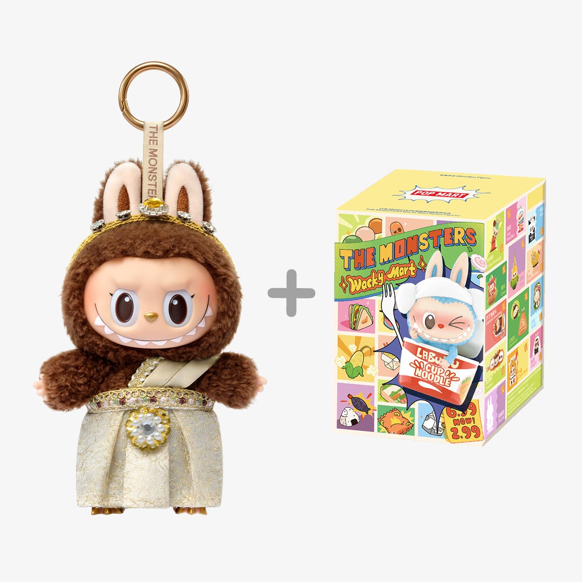 POP MART ラブブ luck LABUBU GOOD LUCK TO YOU-Vinyl Plush Doll Pendant - POP MART