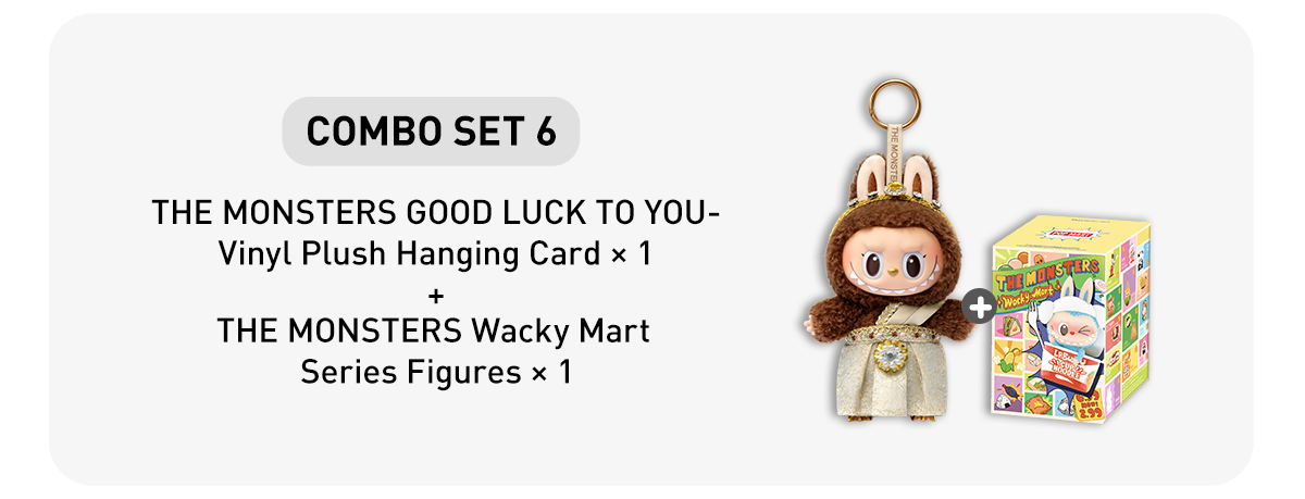 LABUBU GOOD LUCK TO YOU-Vinyl Plush Doll Pendant - POP MART
