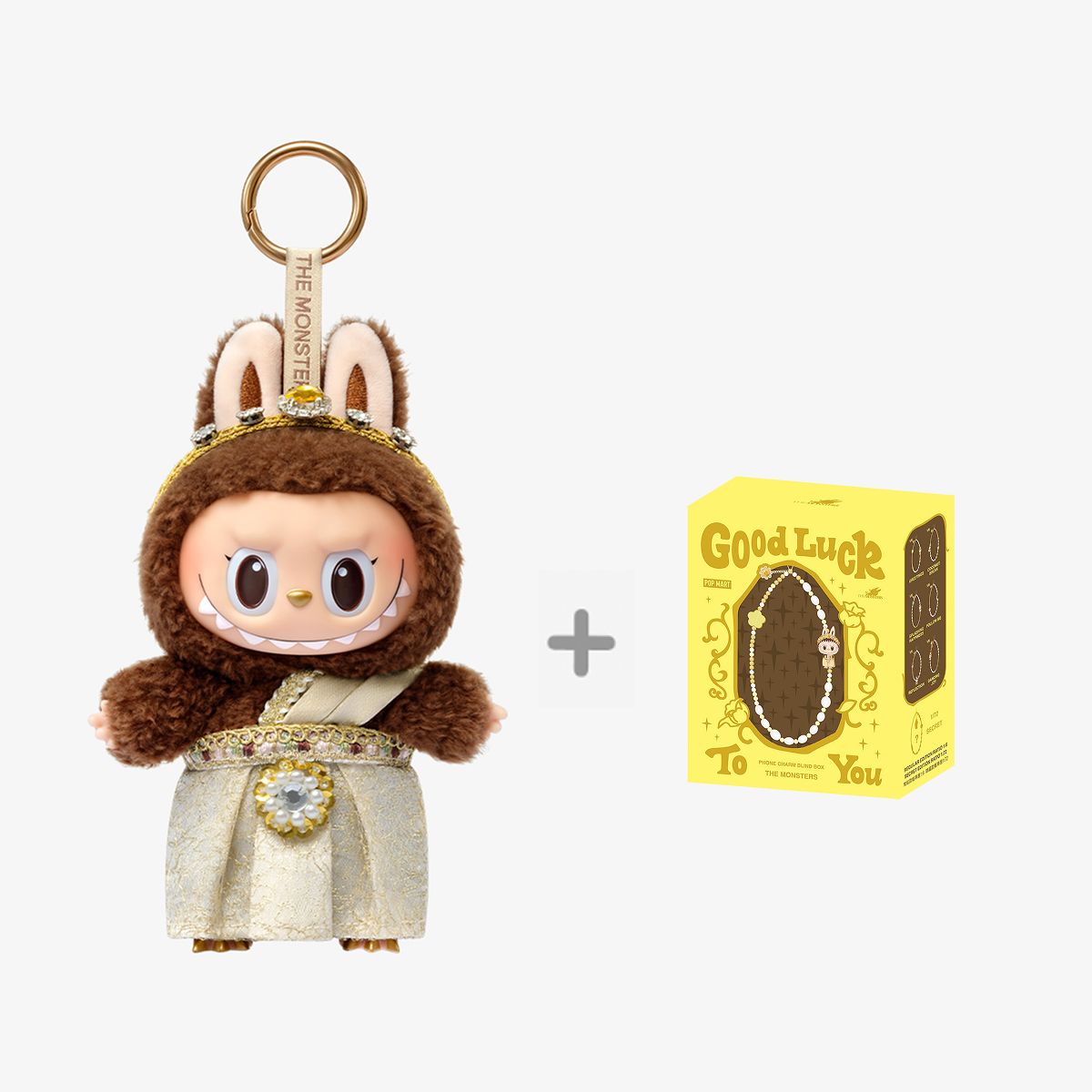 LABUBU GOOD LUCK TO YOU-Vinyl Plush Doll Pendant - POP MART