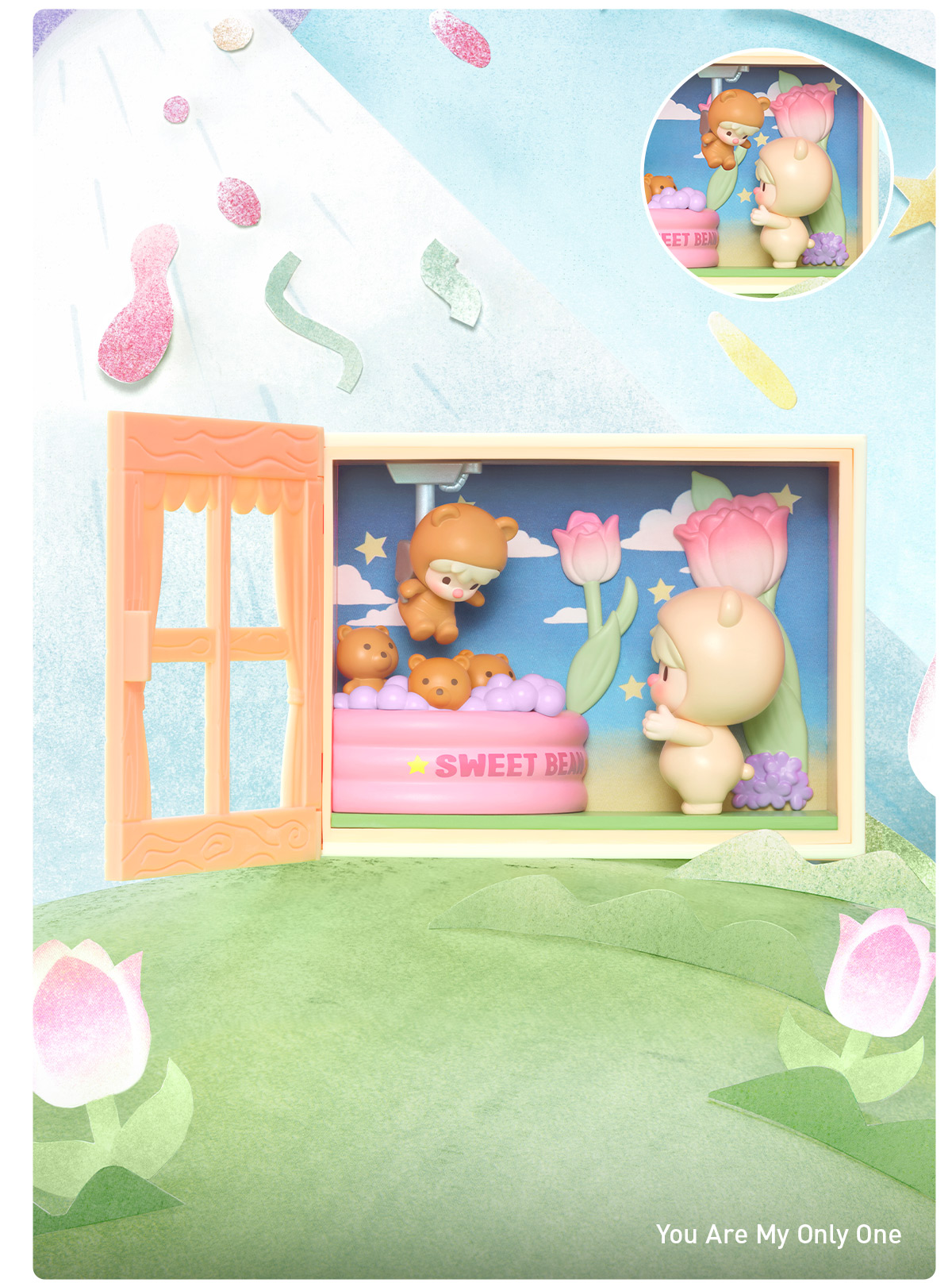 ポップマート スイートビーン セレブレート オーディナリー デイズ シリーズ Sweet Bean Celebrate Ordinary Days Series Scene Sets - POP MART