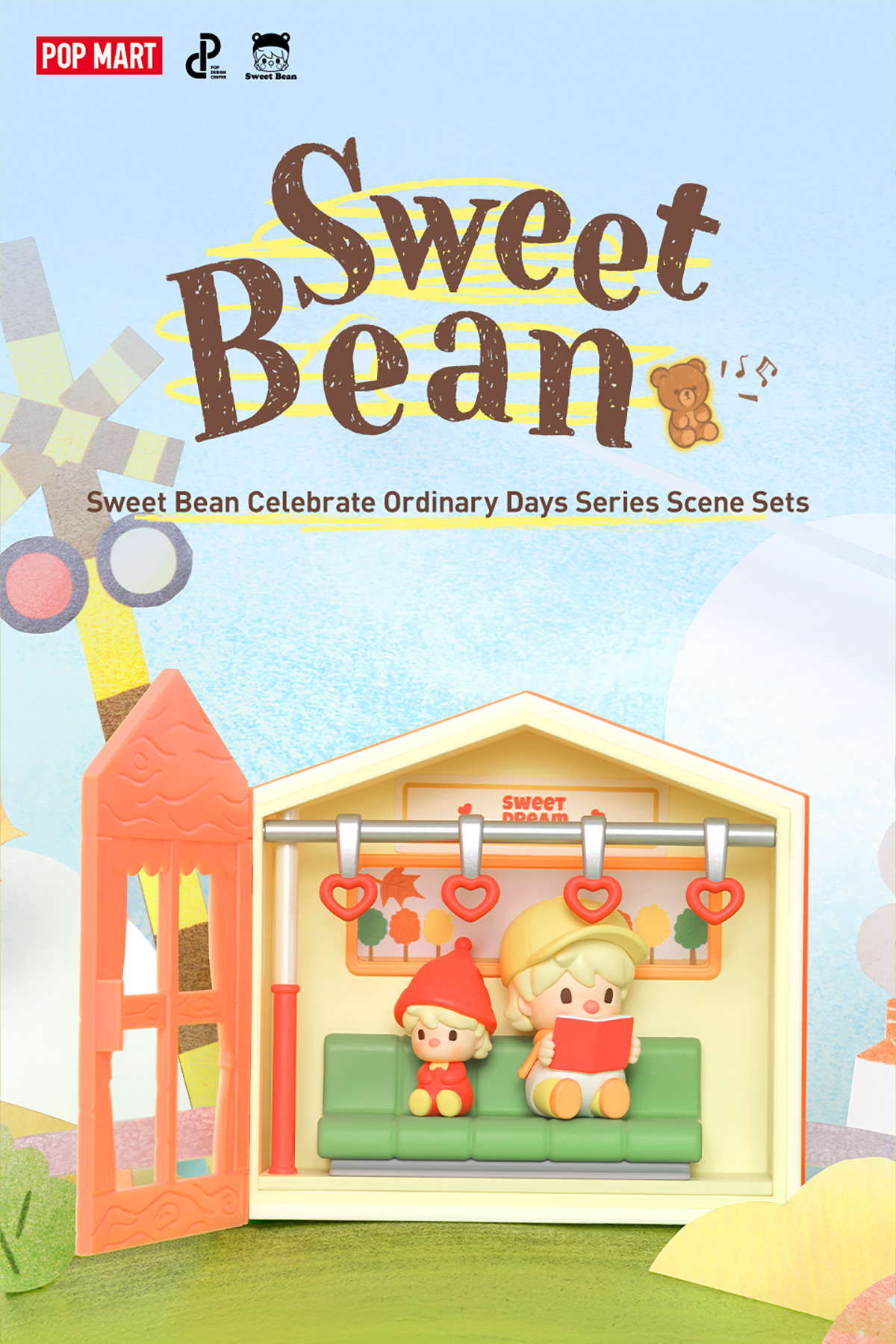 Sweet Bean Celebrate Ordinary Days Series Scene Sets - POP MART