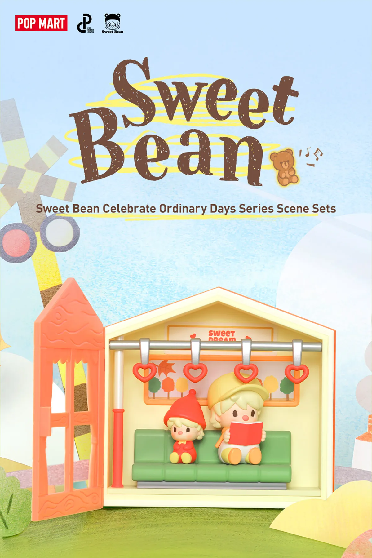 Sweet Bean Celebrate Ordinary Days Series Scene Sets - POP MART 