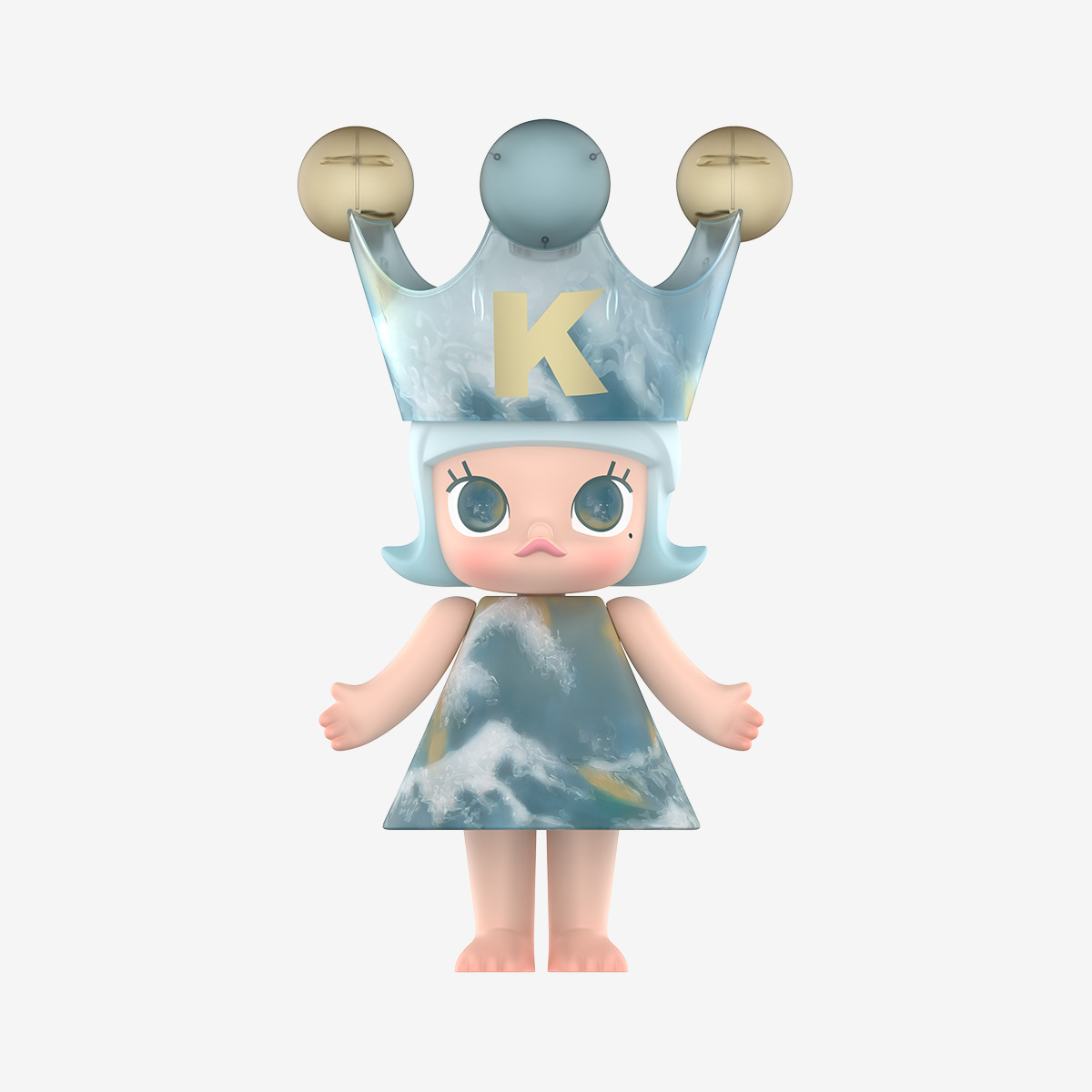 MEGA ROYAL MOLLY 400% Monet-Les Nymphéas - POP MART (Thailand)