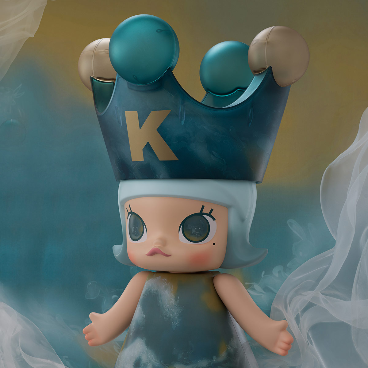 【人気アイテム】 molly 400% フィギュア DIDI TO-LOVE MEGA ROYAL MOLLY 1000% DIDI-TO LOVE - POP MART (Thailand)