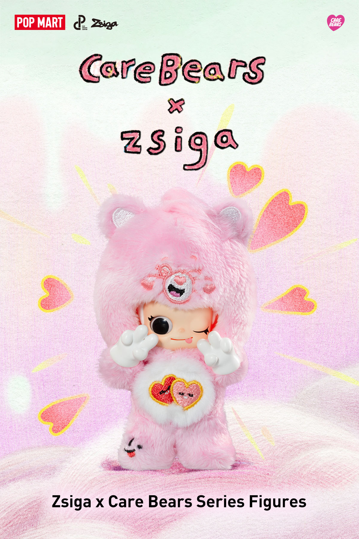 Zsiga × Care Bears Series Figures - POP MART (Thailand)