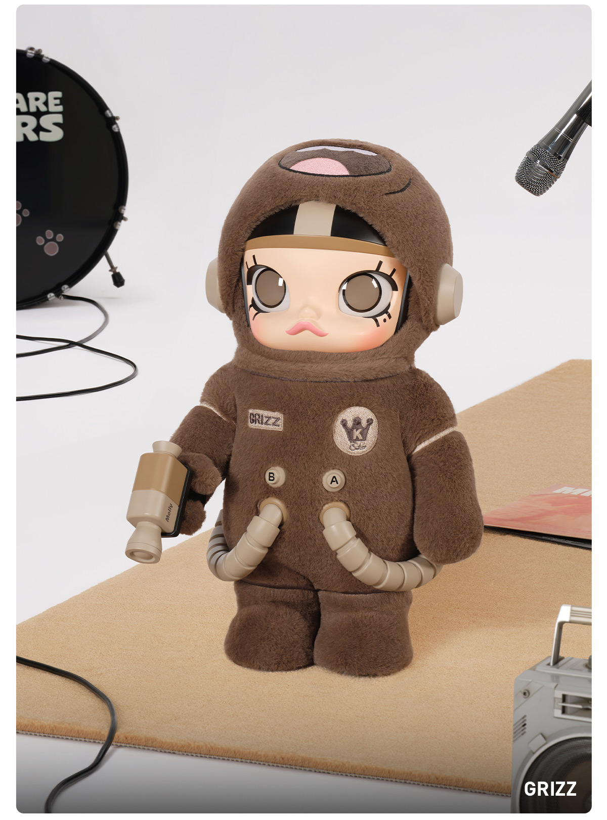 MEGA SPACE MOLLY 400% WE BARE BEARS - POP MART (Thailand)