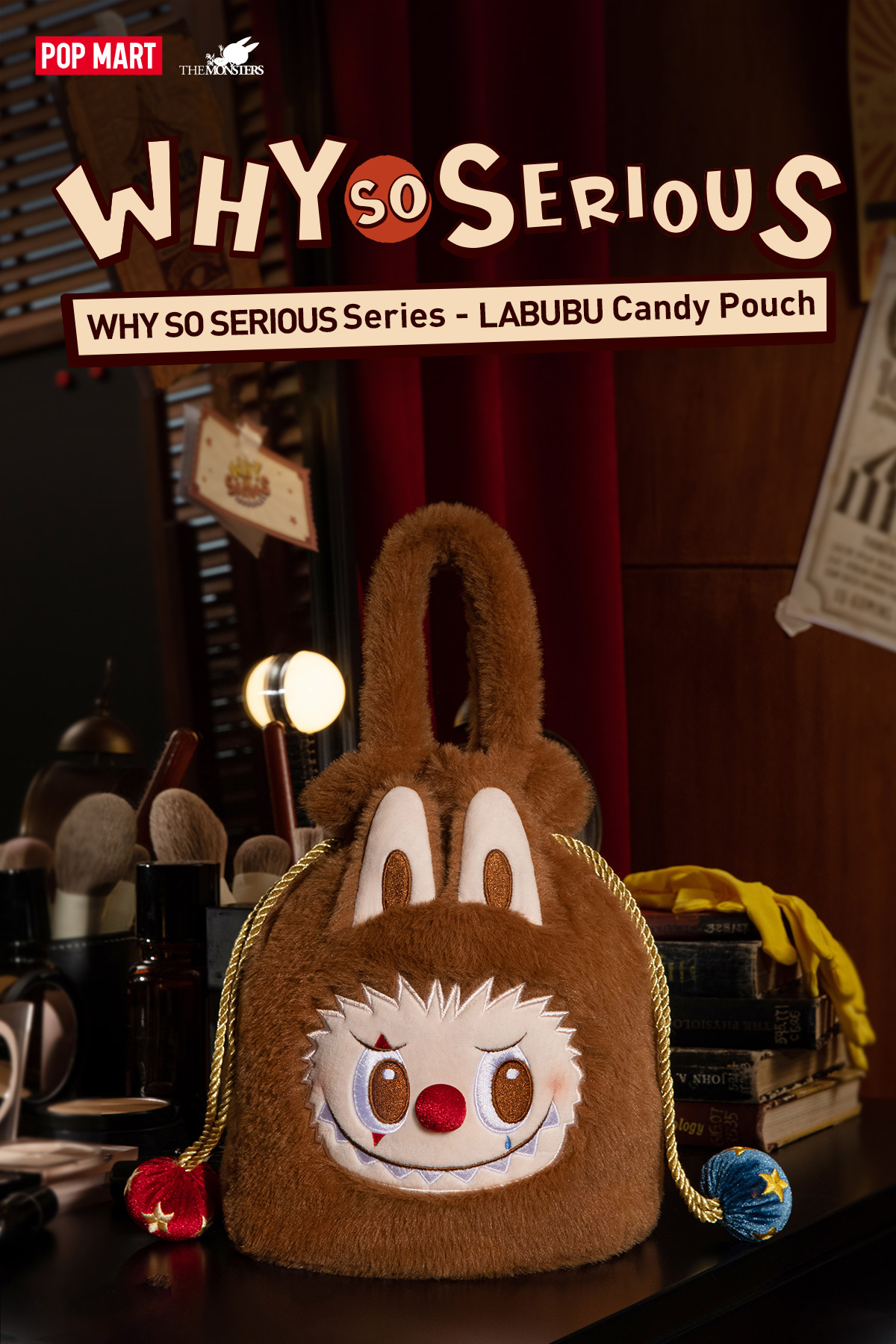 バッグ・ポーチ LABUBU Candy Pouch WHY SO SERIOUS WHY SO SERIOUS Series - LABUBU Candy Pouch - POP MART (Thailand)