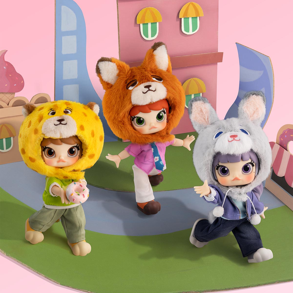 MOLLY ZOOTOPIA 2 Series 1/12 Action Figure - POP MART (Thailand)