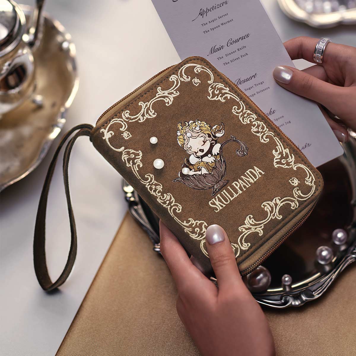 SKULLPANDA The Feast Begins Series Passport Cover - POP MART Official
