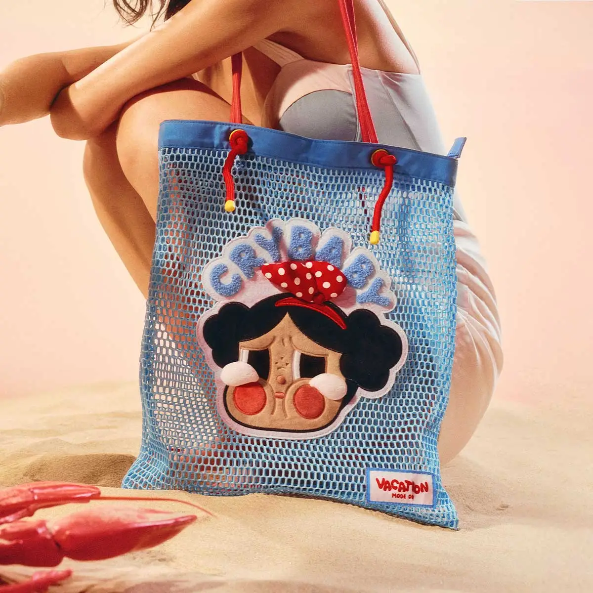 CRYBABY Vacation Mode On Series-Shoulder Bag - POP MART (Japan)