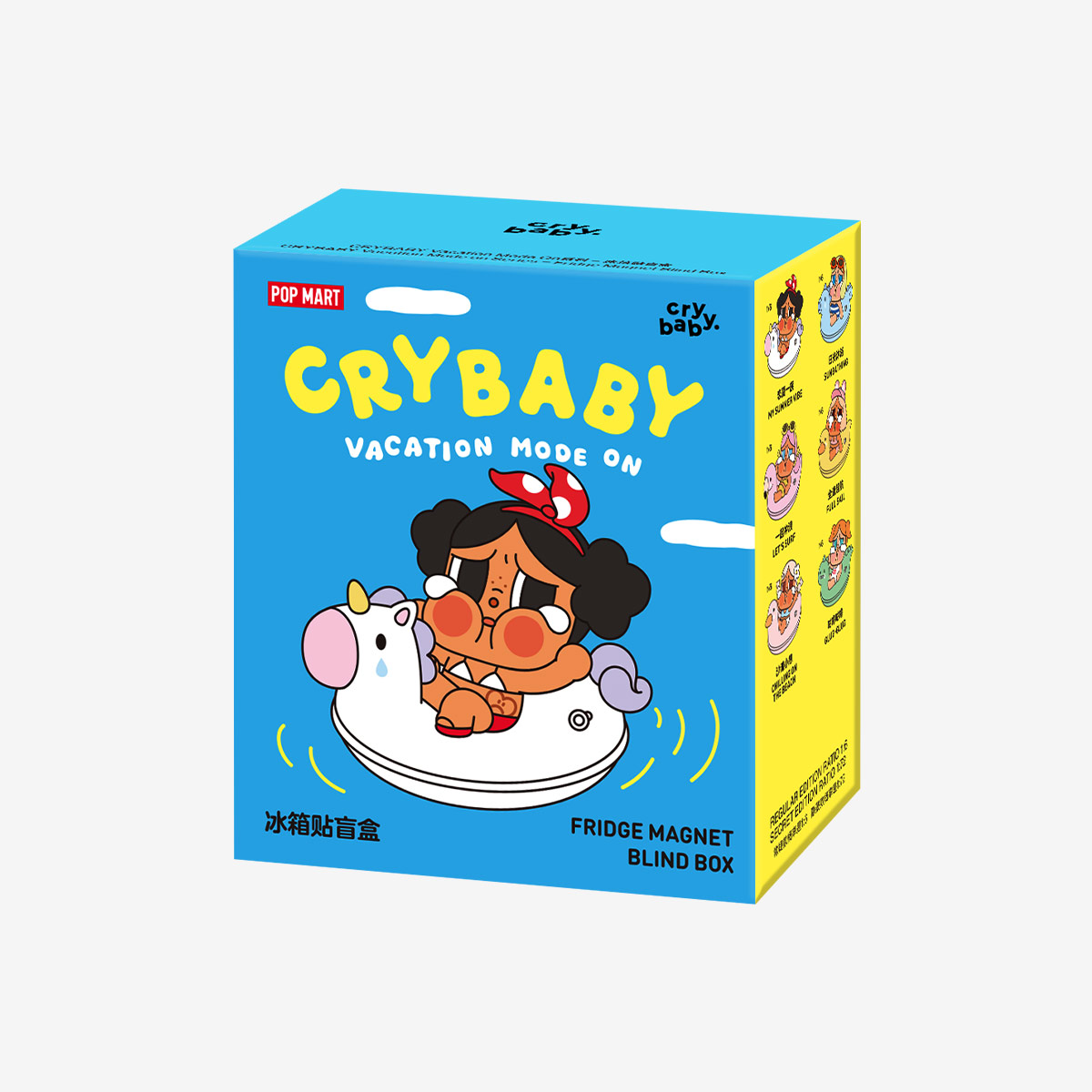 CRYBABY Vacation Mode On Series-Fridge Magnet Blind Box