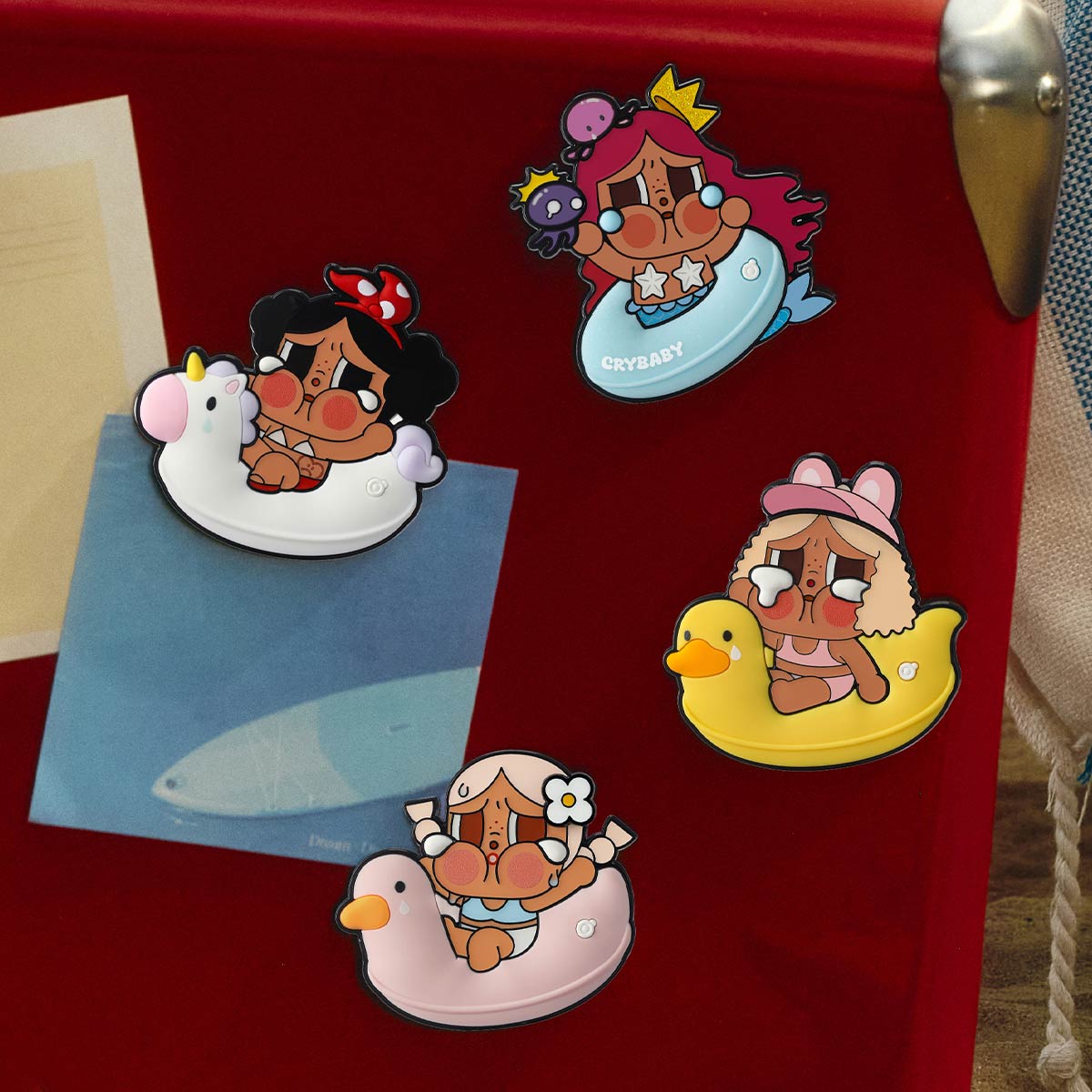 CRYBABY Vacation Mode On Series-Fridge Magnet Blind Box - POP MART