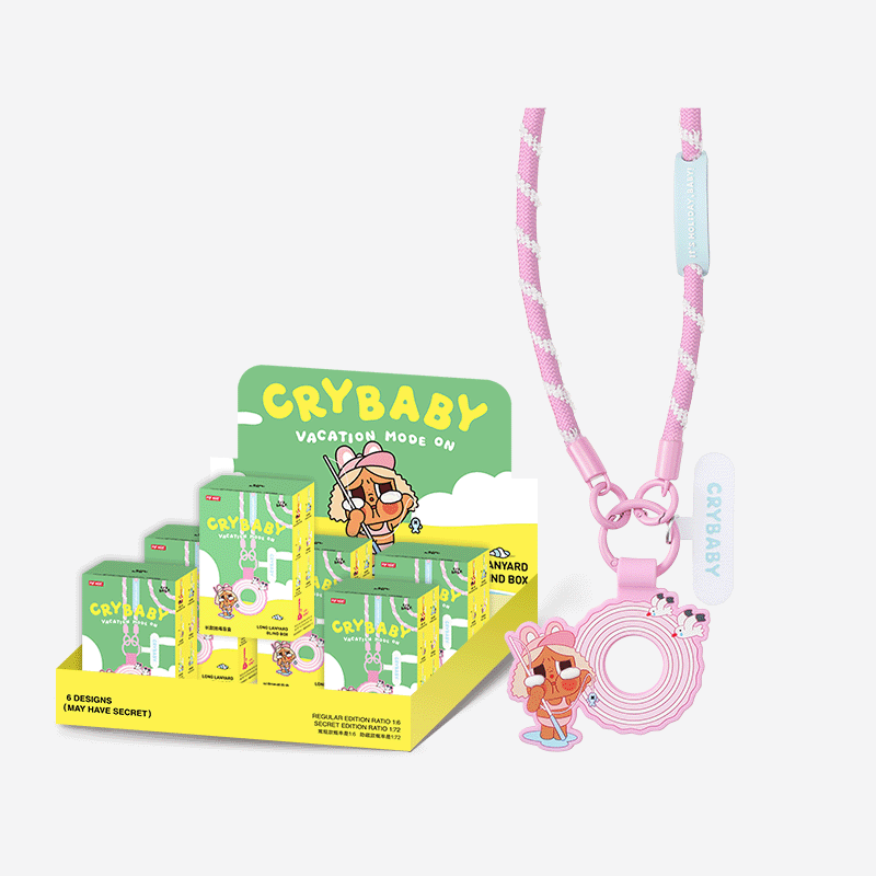CRYBABY Vacation Mode On Series-Long Lanyard Blind Box