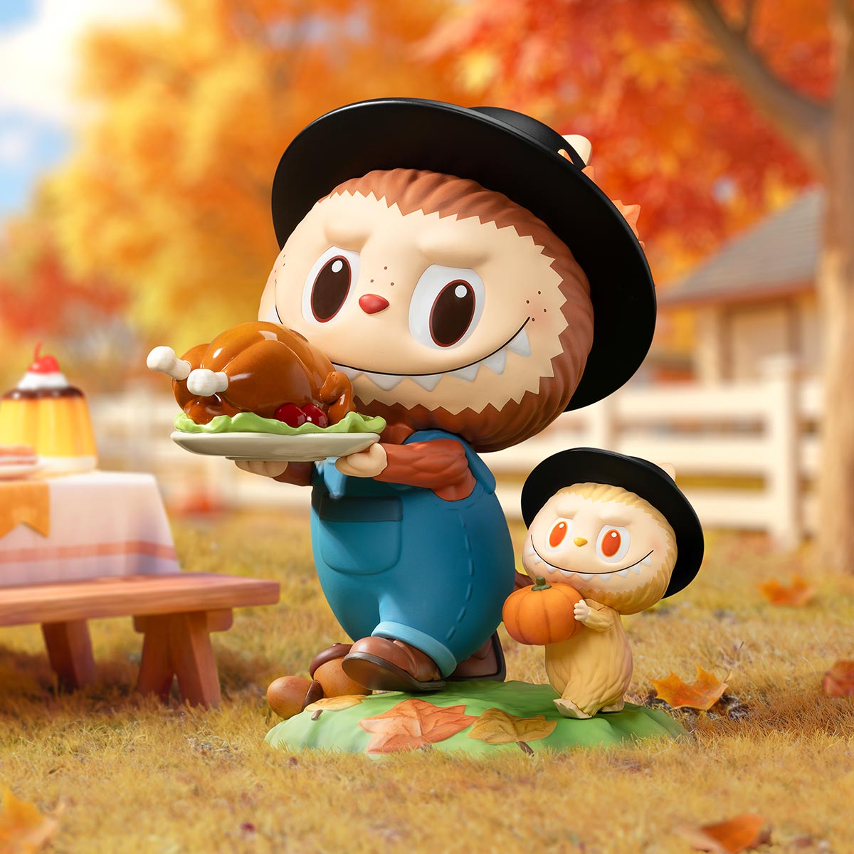 THE MONSTERS Thanksgiving Figurine - POP MART (Thailand)