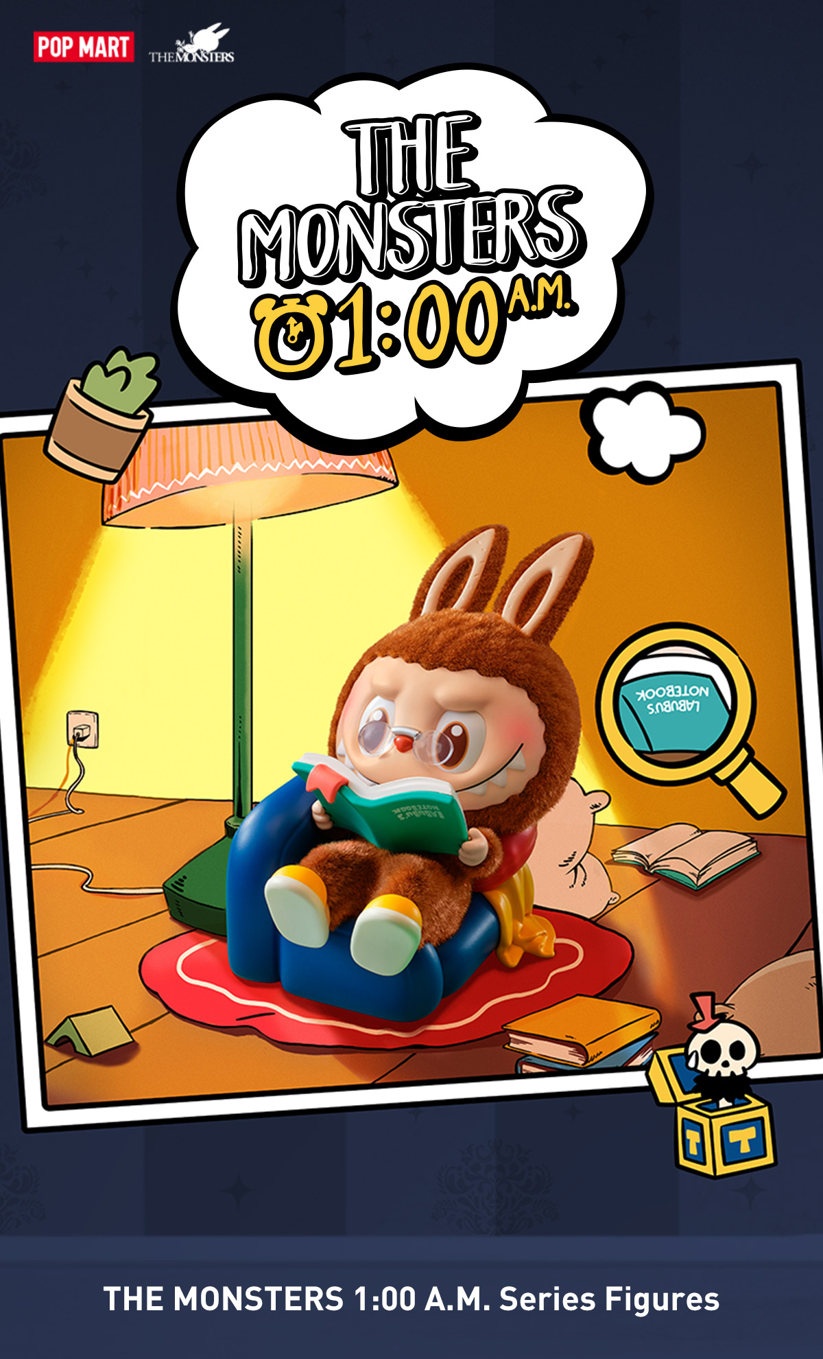 THE MONSTERS 1:00 A.M. Series Figures - POP MART (Thailand)