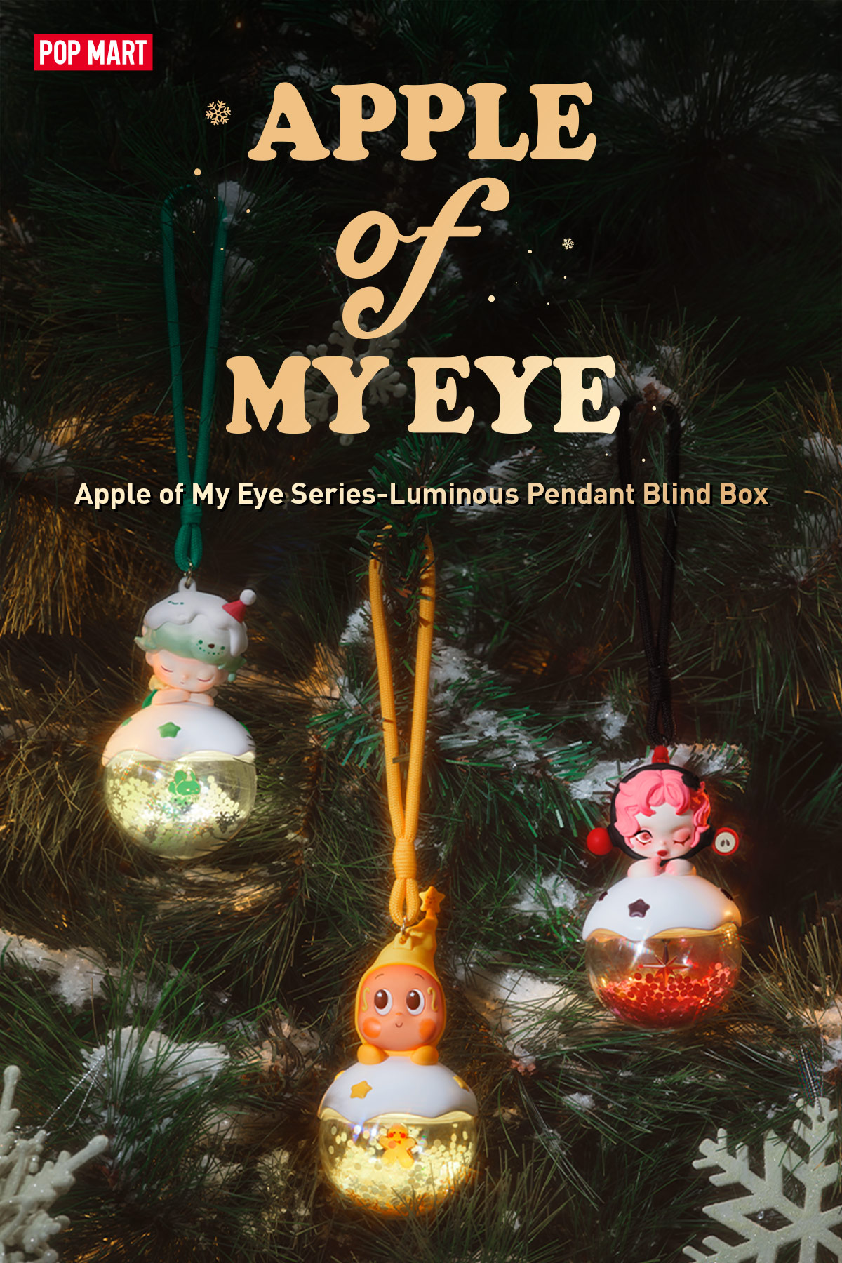その他 Apple of My Eye Luminous Pendant - MOLLY Apple of My Eye Series-Luminous Pendant Blind Box - POP MART