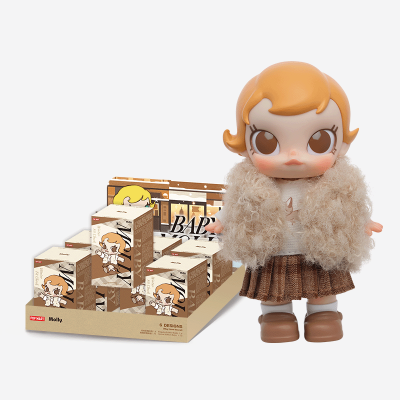 Baby Molly Winter Fit Check Series-Vinyl Plush Pendant Blind Box