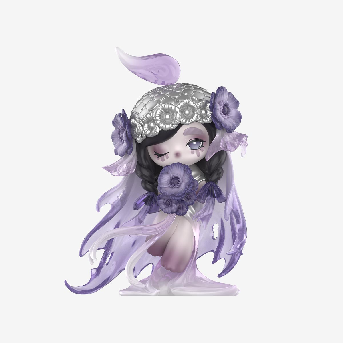 CHAKA Anemones in the Wind Figure