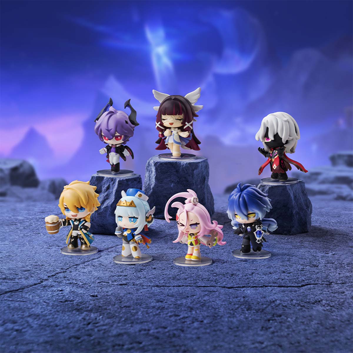 Genshin Impact Gathering Chibi Series Figures - POP MART (Thailand)